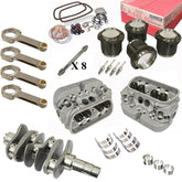 2276cc Air - cooled Vw Bug Engine Kit 82mm Crank GTV - 2 Heads / Mahle Pistons - Moore Parts
