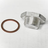 Aluminum Plug For Reverse Back Up Switch On Vw Bug Transmission Nose Cones - Moore Parts