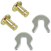 Anchor Pin And C Clip For Rear Brake Shoe, Vw Emergency Brake Cable Arm, 2 Sets - Moore Parts