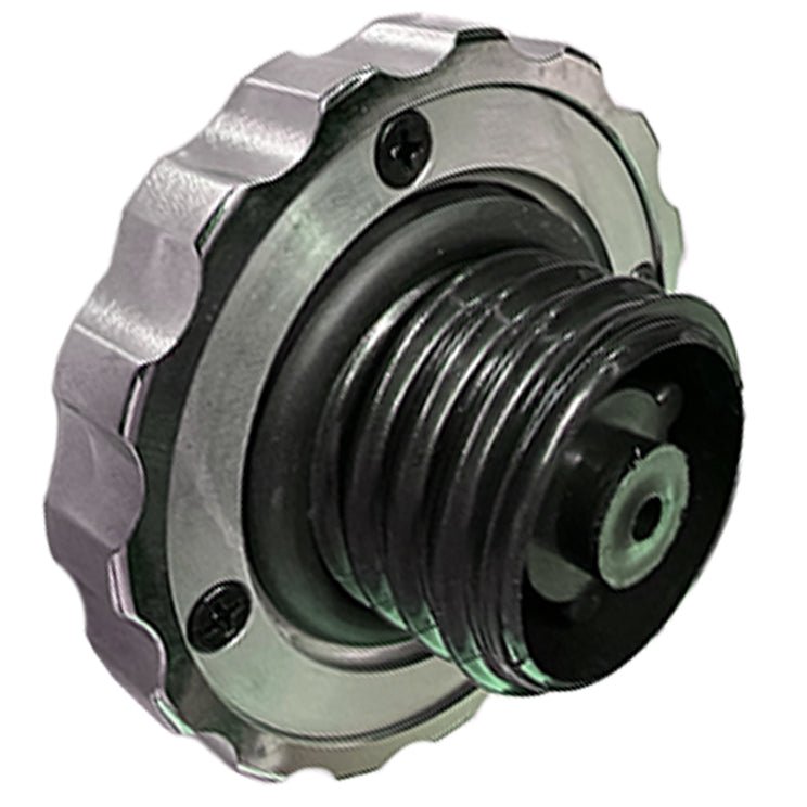 Billet Aluminum Screw On Gas Cap For 8" & 10" Stainless Steel Or Poly Gas Tanks - Moore Parts