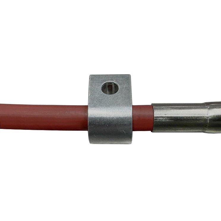 Billet Clamp Mount For Push Pull Shielded Throttle Cables, Each - Moore Parts