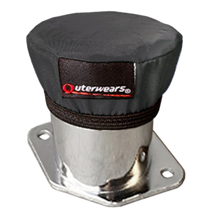 Black Outerwear Prefilters With 2 - 1/4" Tall Velocity Stacks, Set 4 - Moore Parts