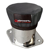 Black Outerwear Prefilters With 2 - 1/4" Tall Velocity Stacks, Set 4 - Moore Parts