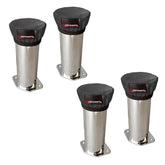 Black Outerwear Prefilters With 6" Tall Velocity Stacks, Set 4 - Moore Parts