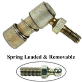 Empi 16 - 2084 Cable Ball End For Shielded Control Cables, 10/32 Threads, Pair - Moore Parts