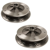 Empi 22 - 3862 - B Vw Bug Drilled Front Disc Brake Rotor, 5 Lug Vw Pattern 1966 - 77, Pair - Moore Parts