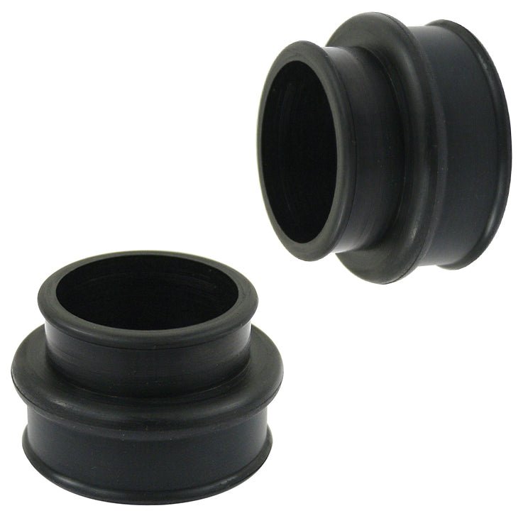 Empi 3231 Black Rubber Intake Boot Vw Bug Dual Port End Casting/Manifold, Pair - Moore Parts