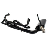 Empi 3256 Black 1 - 1/2" Merged Racing Exhaust W/Sideflow Muffler, Vw Bus 1968 - 71 - Moore Parts