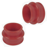 Empi 3403 Red Urethane Intake Boot Vw Bug Dual Port End Casting/Manifold, Pair - Moore Parts