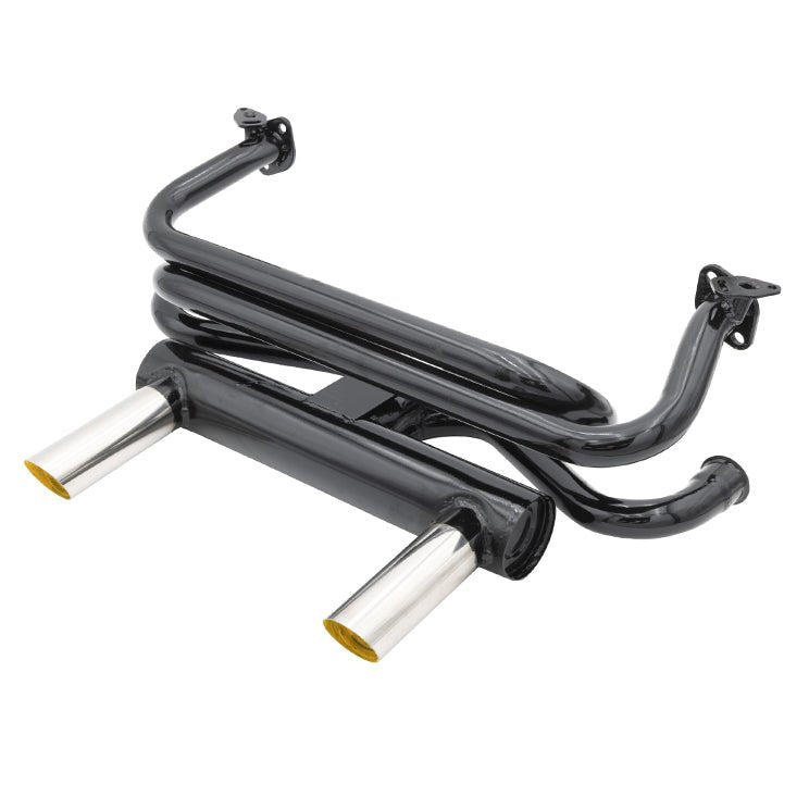 Empi 3417 Vw Bug 2 Tip GT Exhaust System For Air - cooled Vw Beetle & Ghia - Moore Parts
