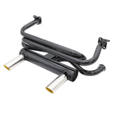 Empi 3417 Vw Bug 2 Tip GT Exhaust System For Air - cooled Vw Beetle & Ghia - Moore Parts