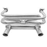 Empi 3788 Vw Stainless Steel 2 Tip GT Exhaust System, Air - cooled Vw Bug & Ghia - Moore Parts