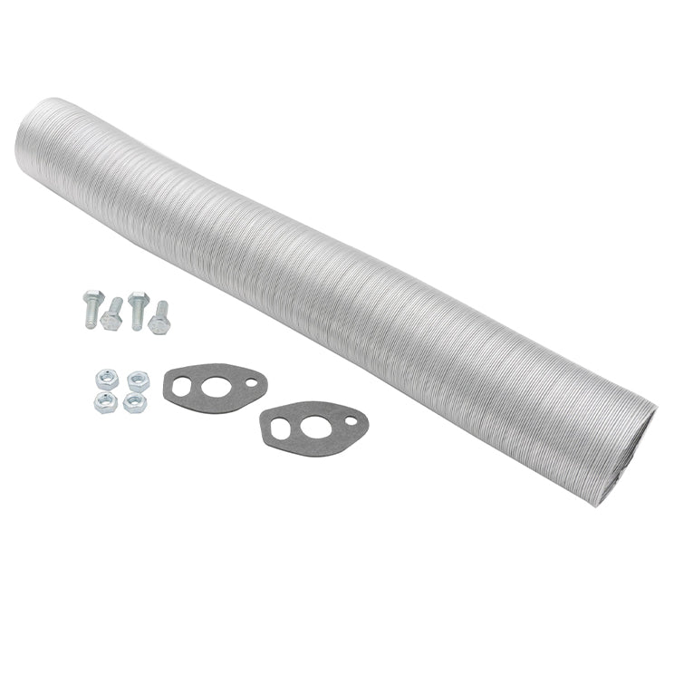 Empi 3788 Vw Stainless Steel 2 Tip GT Exhaust System, Air - cooled Vw Bug & Ghia - Moore Parts