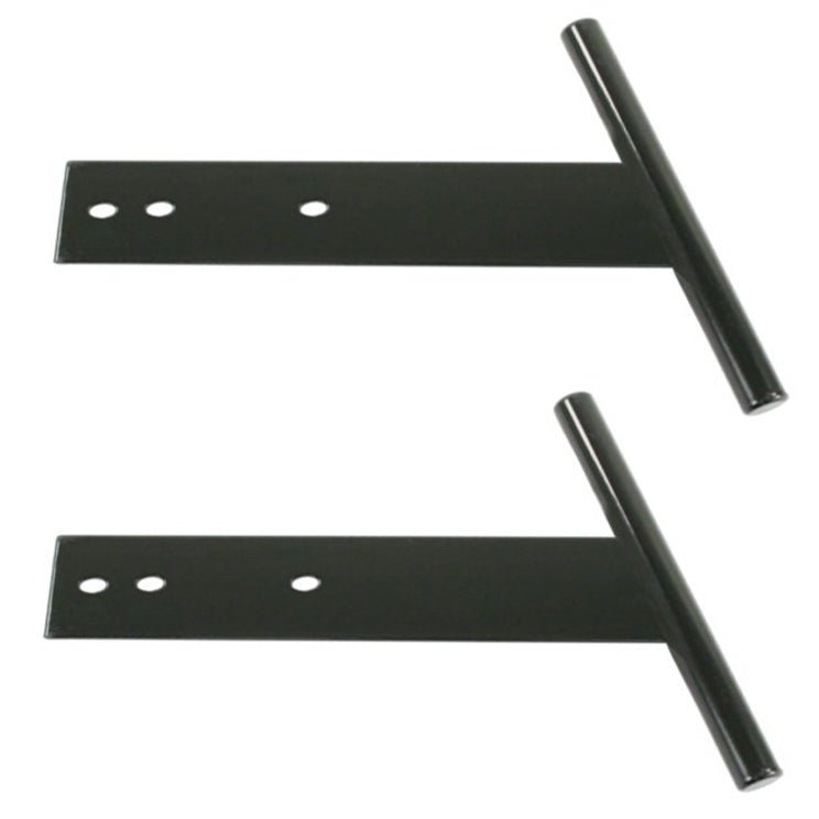 Empi 3874 Vw Bug Cal look T - Bars, Black Steel 1955 - 67 Front Or Rear, Pair - Moore Parts