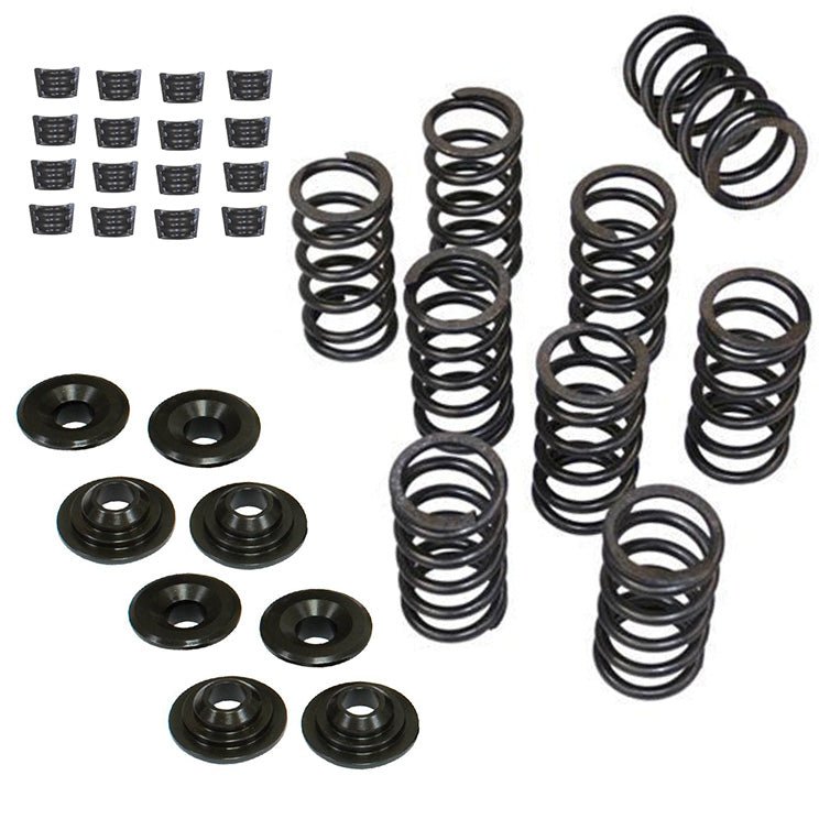 Empi 4045 Vw Bug Hi Rev Single Valve Springs, Chromoly Retainers, HD Keepers - Moore Parts