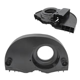 Empi 8678 Vw Bug Super Fan Shroud 36 HP Style, Doghouse W/Heater, Black - Moore Parts