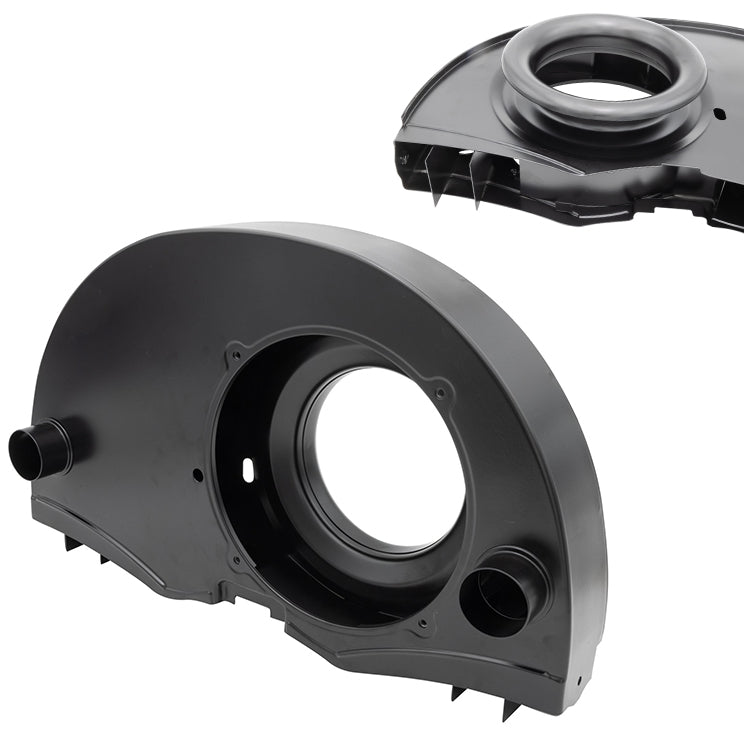 Empi 8684 Vw Bug Super Fan Shroud Early 36 HP Style, With Heater, Black - Moore Parts