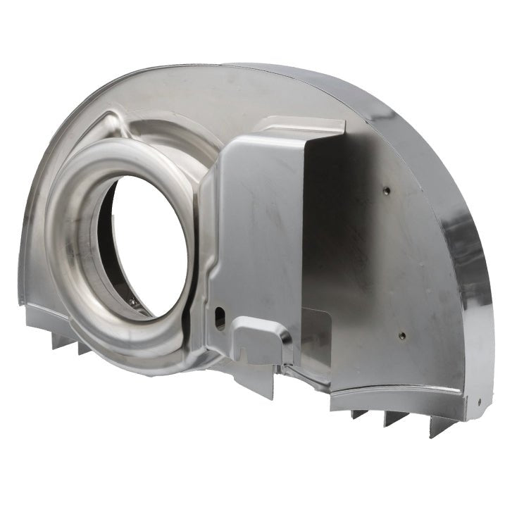 Empi 8830 Vw Bug Super Fan Shroud 36 HP Style, Doghouse W/Heater, Chrome - Moore Parts