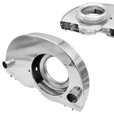 Empi 8832 Vw Bug Super Fan Shroud Early 36 HP Style, With Heater, Chrome - Moore Parts