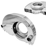 Empi 8832 Vw Bug Super Fan Shroud Early 36 HP Style, With Heater, Chrome - Moore Parts