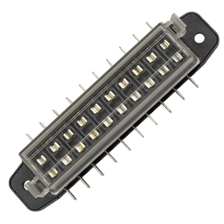 Empi 9470 Fuse Box Weather Proof GM Style. 10 Pole Standard Blade Fuse - Moore Parts