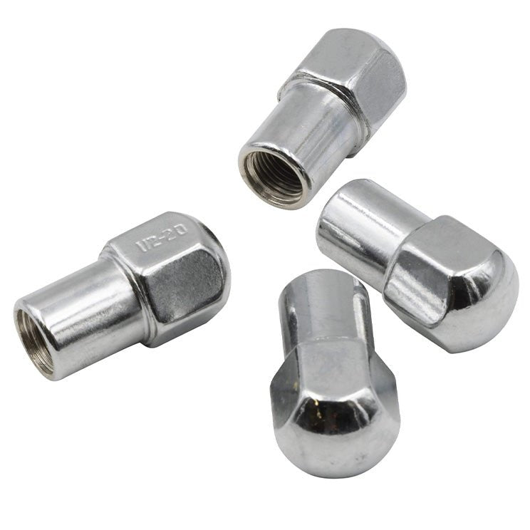 Empi 9536 Chrome Lug Nuts, 1/2 - 20, (Mag Wheels) Set of 4 - Moore Parts