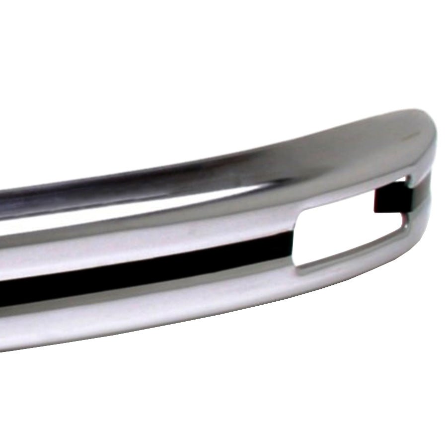 Empi 98 - 1007 Vw Bug Chrome Stock Front Bumper W/Turn Signal Holes 1968 - 73 - Moore Parts