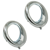 Empi 98 - 1063 Headlight Housing Assembly Vw Bug 1950 - 66 Vw Bus 1950 - 67, Pair - Moore Parts