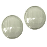 Empi 98 - 9502 Early Vw Bug Headlight Glass Lens 1950 - 66, Cibie Style, Pair - Moore Parts