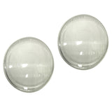 Empi 98 - 9503 Early Vw Bug Headlight Glass Lens 1950 - 66, Vintage Style, Pair - Moore Parts