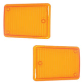 Empi 98 - 9635 Vw Bus Left Or Right Amber Front Turn Signal Lens 1973 - 79, Pair - Moore Parts