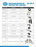 EMPI Buggy In A Box, Dune Buggy Chassis Kit Ball Joint / IRS - Late Style - Moore Parts