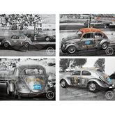 EMPI Colorized Drag Racing Wall Posters, Vw Heroes Limited Edition Custom Set - Moore Parts