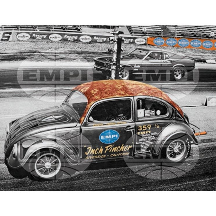 EMPI Colorized Drag Racing Wall Posters, Vw Heroes Limited Edition Custom Set - Moore Parts