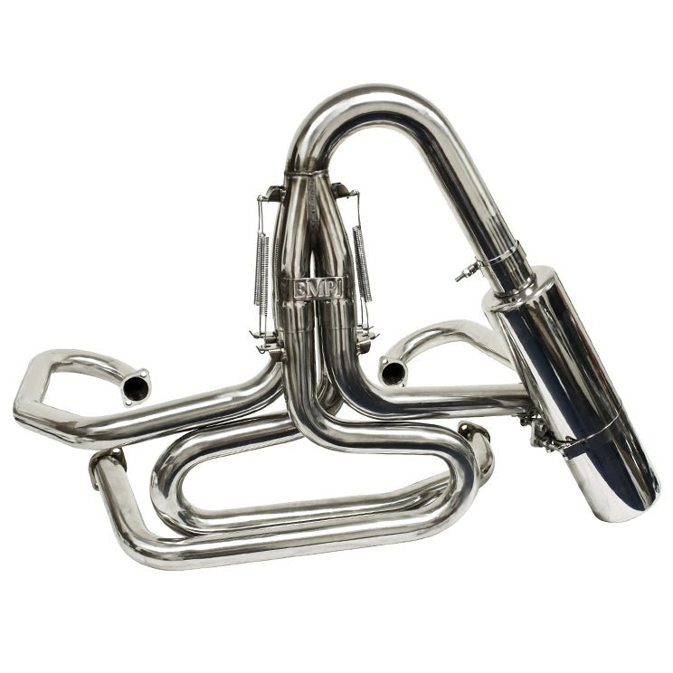 Empi Stainless Steel 1 - 5/8" Off - Road Competition Exhaust W/Stainless Steel Muffler - Moore Parts