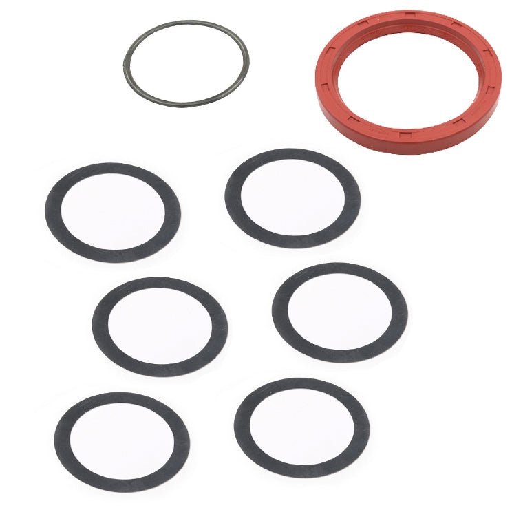 Flywheel End Play Shim Kit With Main Seal, O - Ring. Includes A Variety Of Shims - Moore Parts