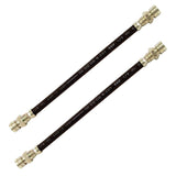 Front Rubber Brake Hose Vw Type 1 Super Beetle 1974 - 79, Bus 1971 - 79, Pair - Moore Parts