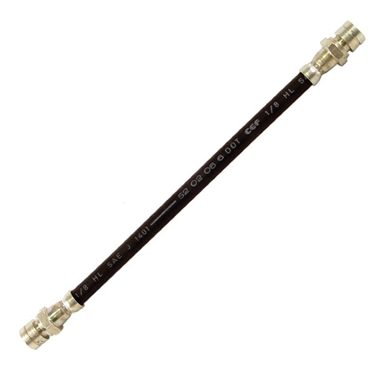 Front Rubber Brake Hose Vw Type 1 Super Beetle 1974 - 79, Bus 1971 - 79, Pair - Moore Parts