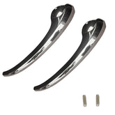 German Vw Bug Inner Chrome Door Handle To 1966, Pair - Moore Parts