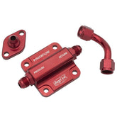 JAYCEE JC - 2132 Powerflow Oil System, Vw Bug Engines, Red Anodized - Moore Parts