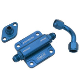 JAYCEE JC - 2133 Powerflow Oil System, Vw Bug Engines, Blue Anodized - Moore Parts