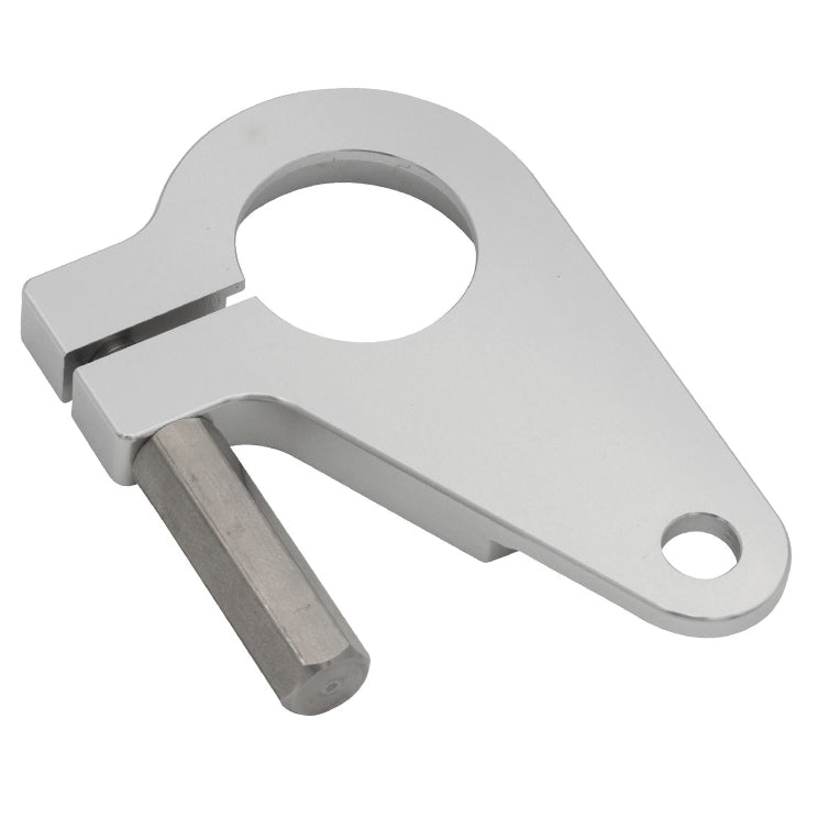 JAYCEE Vw Type 4 Billet Distributor Clamp : Silver - Moore Parts
