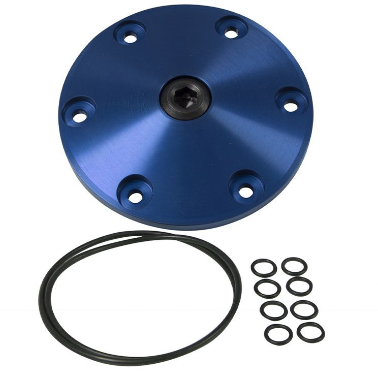 JC - 2103 Blue Aluminum Oil Sump Plate Kit For Air - cooled Vw Engine - Moore Parts