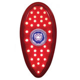 Led Ford Teardrop Tail Lights With Blue Dot, 31 Led Lights, Pair - Moore Parts
