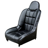Pair - Empi 62 - 2752 Race Trim Suspension Hi - Back Seats - Black Vinyl/Black Vinyl - Moore Parts