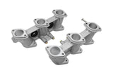 PMO Intake Manifolds 100mm Tall, Carbureted or MFI 40x37mm Raw Aluminum Finish - Moore Parts