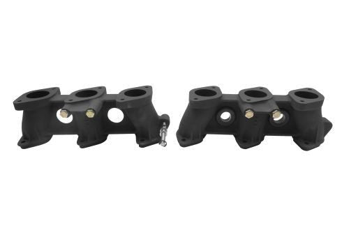 PMO Intake Manifolds 100mm Tall, Carbureted or MFI 40x37mm Rennsport "R" Finish - Moore Parts