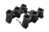 PMO Intake Manifolds 100mm Tall, Carbureted or MFI 46x42mm Rennsport "R" Finish - Moore Parts