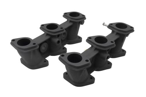 PMO Intake Manifolds 100mm Tall, CIS Injection 46x42mm Rennsport "R" Finish - Moore Parts