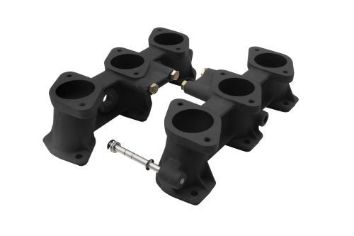 PMO Intake Manifolds 100mm Tall, Motronic Injection 46x42mm Rennsport "R" Finish - Moore Parts